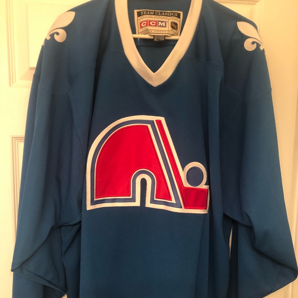 CCM Quebec Nordiques Jersey